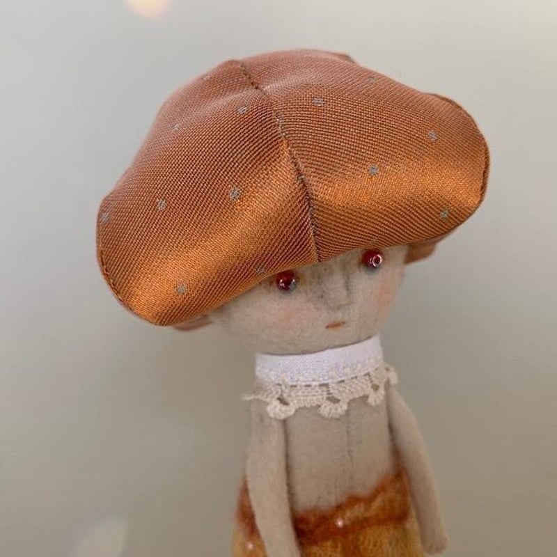 きのこのルームちゃん（ぬいぐるみ）制作：ami大久保美江 | 心しか