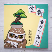 『盆栽乗せてみた』斎藤雨梟（作・絵）