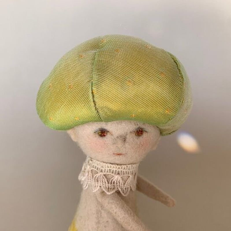 きのこのマッシュちゃん（ぬいぐるみ）制作：ami大久保美江 | 心しか