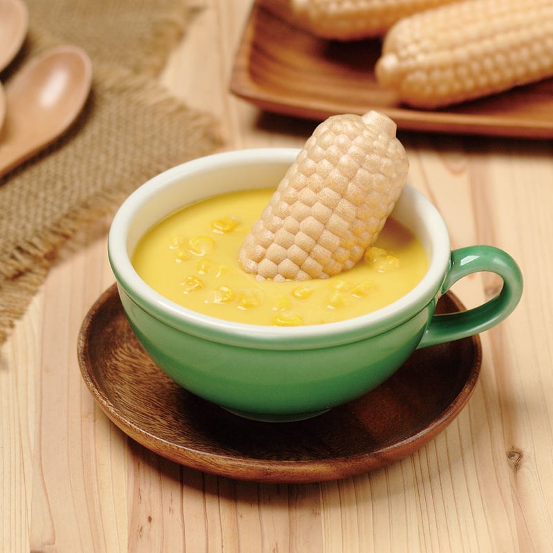 最中で包んだ嶽きみスープ | ケサノフウケイ オンラインショップ