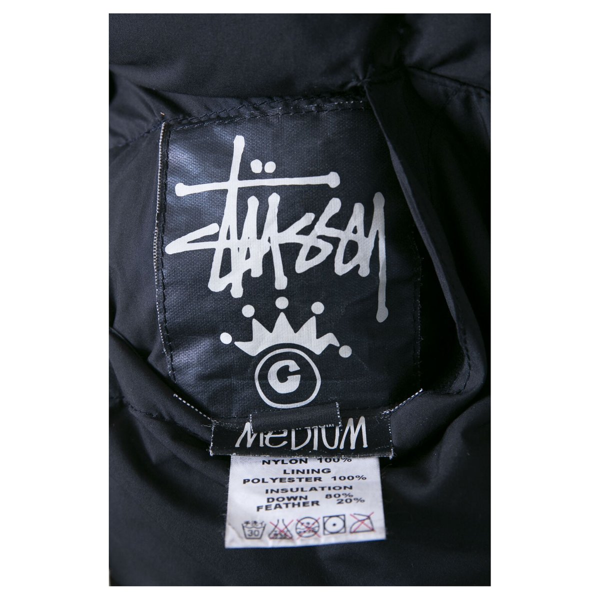 STUSSY/ステューシー/リバーシブルダウンベスト/ブラック/サイズ ...