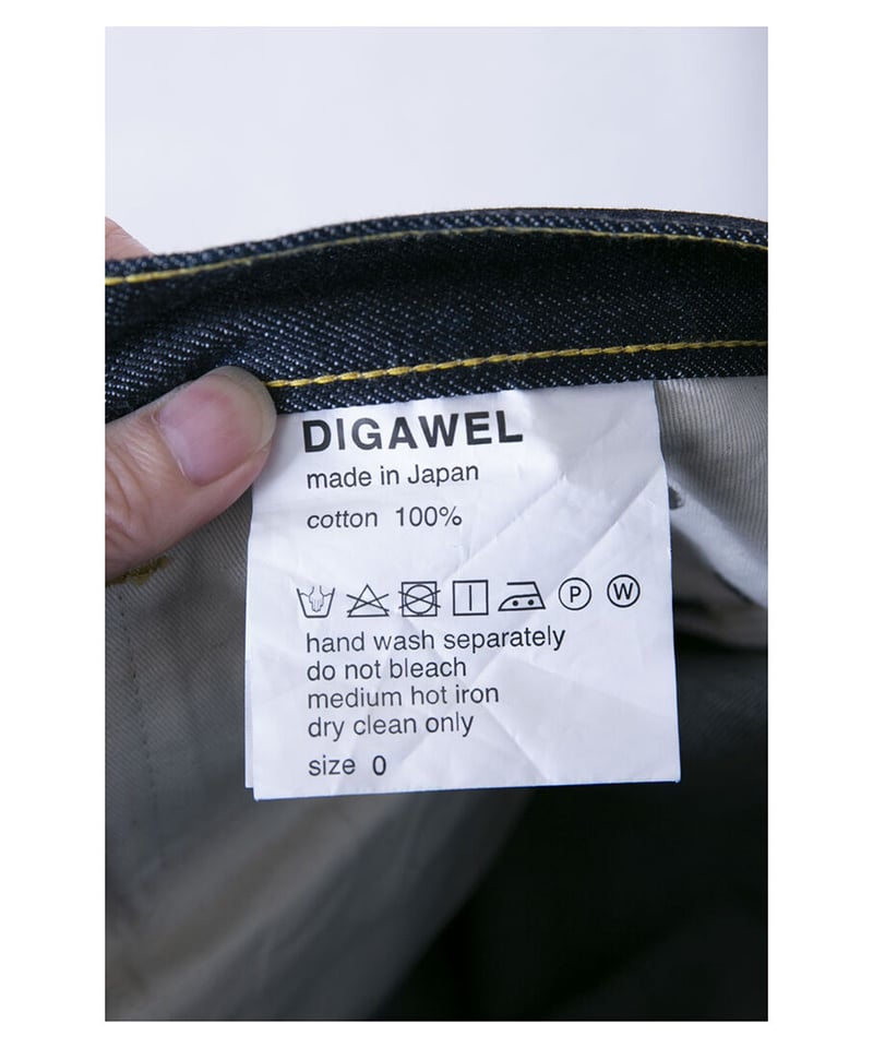 digawel 4 /ディガウェル 4/STRAIGHT DENIM PANTS/インディゴ/...