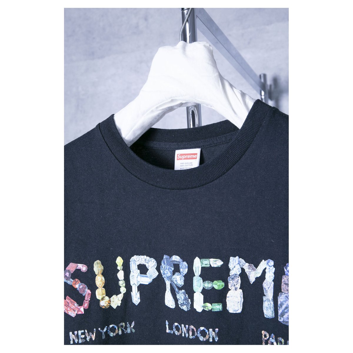 L 2018SS supreme Rocks tee