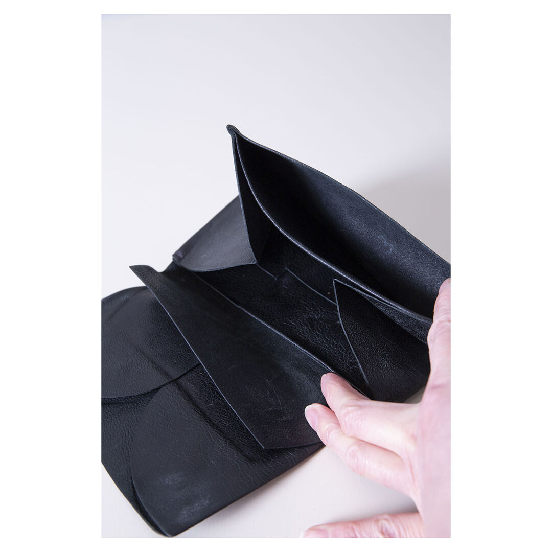 m.a+ /エム・エー クロス/レザー財布 yen wallet/ブラック/サイズUN/W10-GOR1,0【ネコポス】