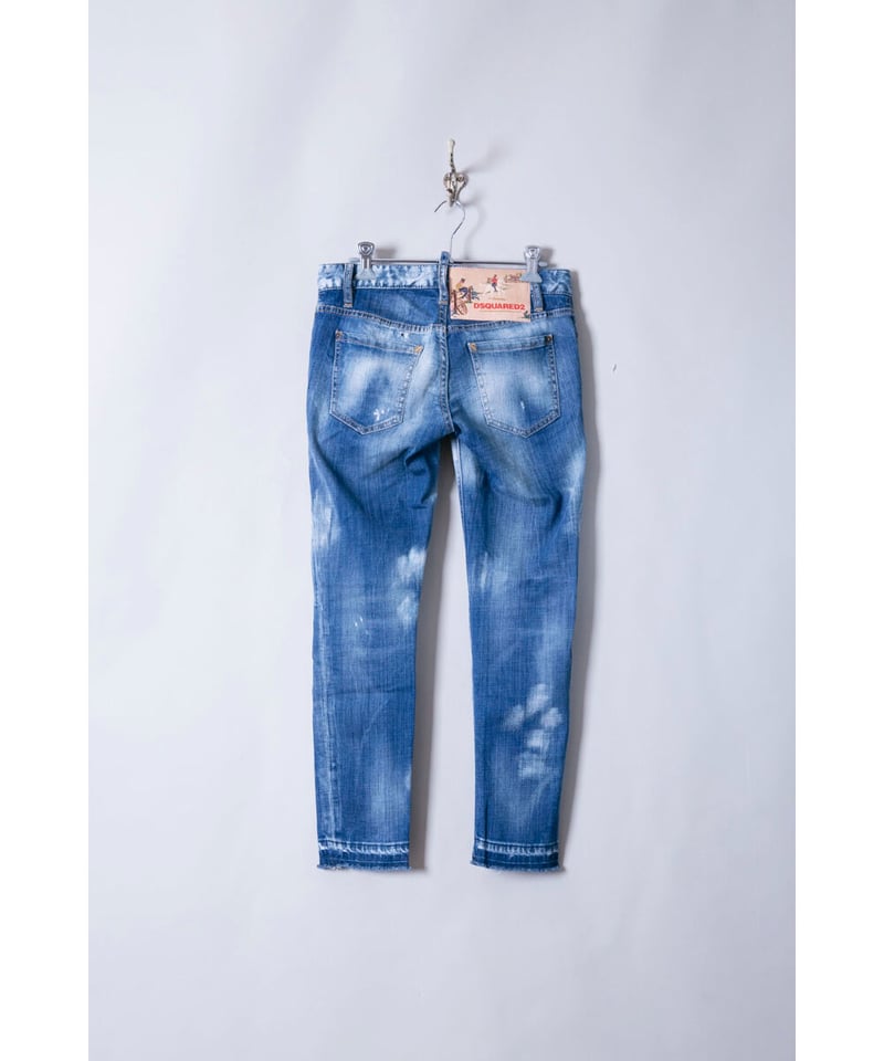 DSQUARED2/ディースクエアード/ダメージデニム スタッフ