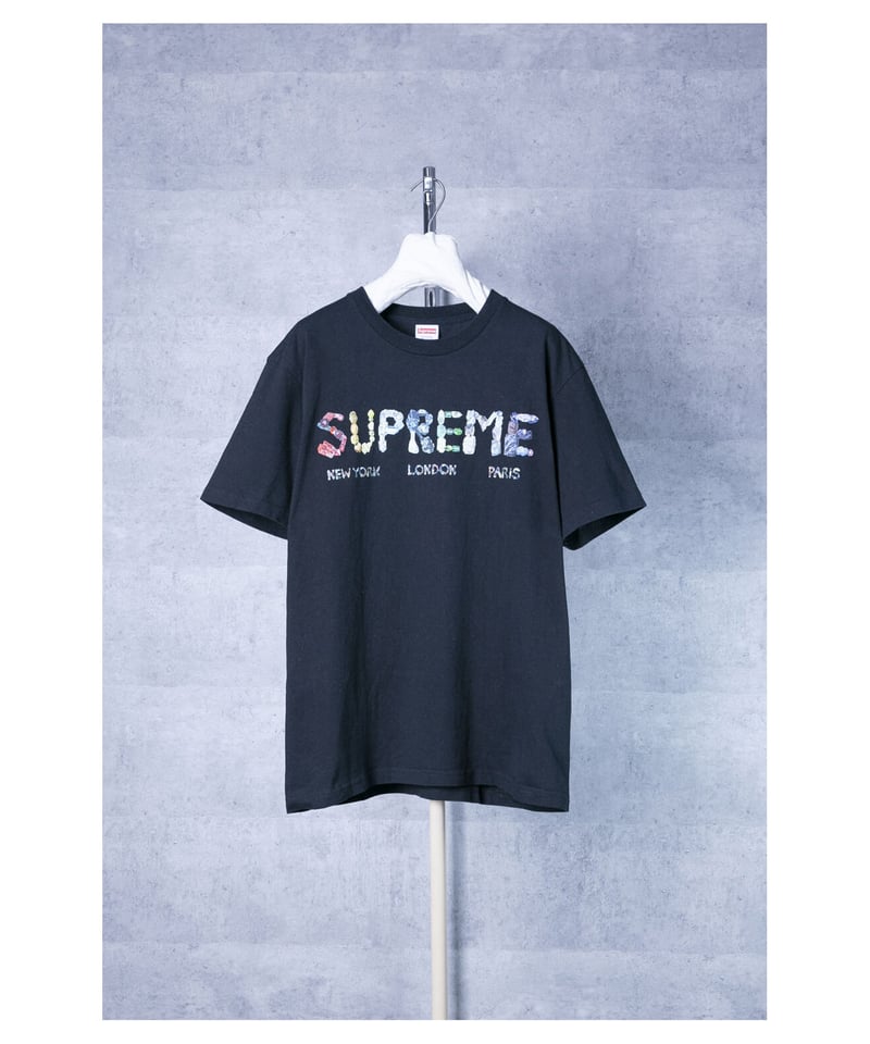 Tシャツ/カットソー(半袖/袖なし)L 黒 Supreme Rocks Tee