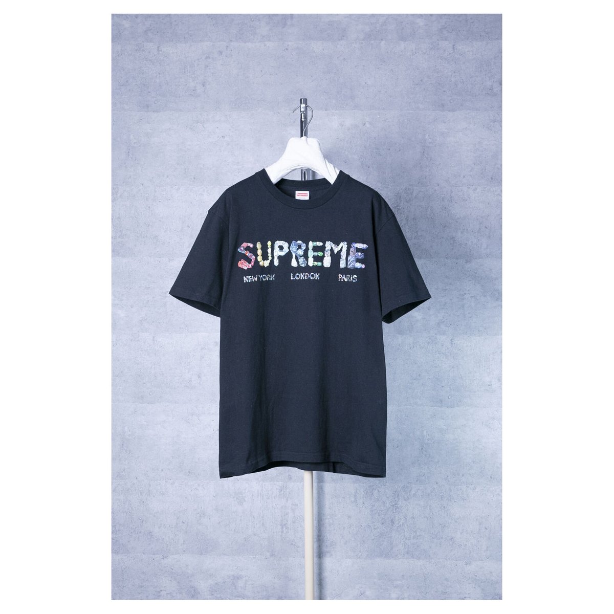 XL 2018SS supreme Rocks tee