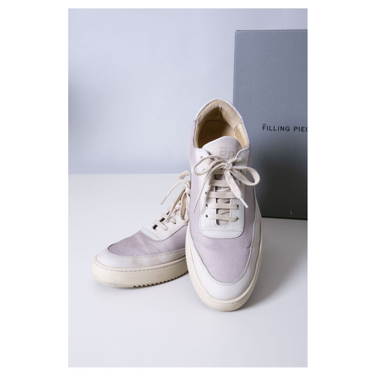 Filling Pieces/フィリングピース/スニーカー/ベージュ/サイズ43/FP SNE...