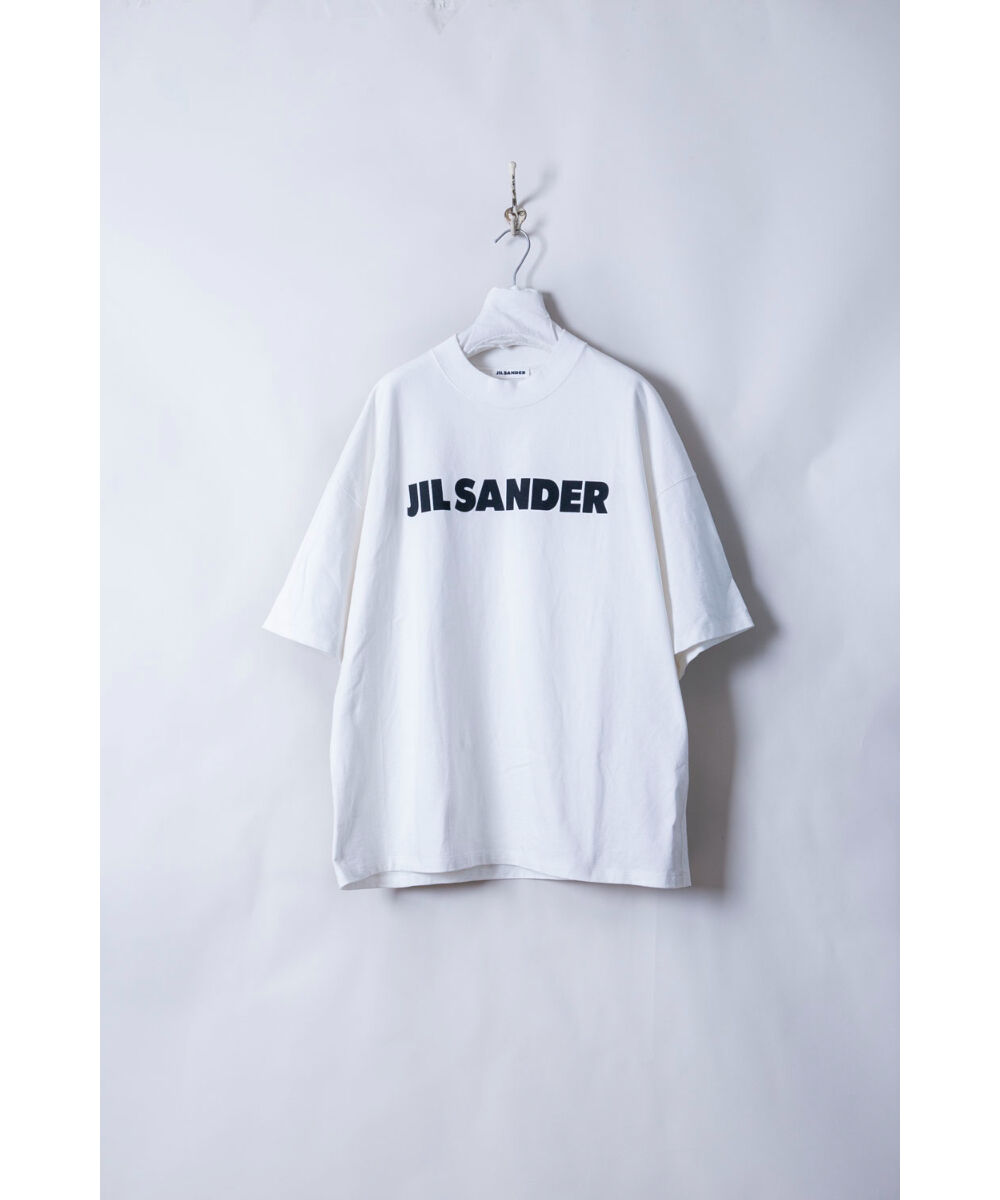 JIL SANDER/ジルサンダー/ボトルネックビックシルエットロゴTシャツ ...