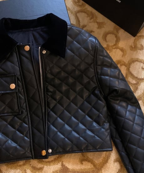 Quilting PU Leather Jaket
