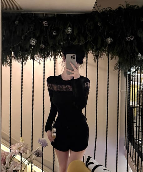 Lace Fit knit Top