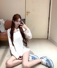 Minimal Loose Polo Shirt【※在庫あり5日以内配送】