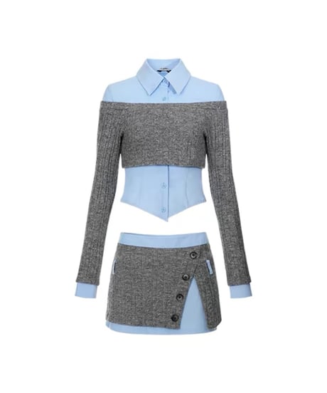 Cable Knit Layer Set