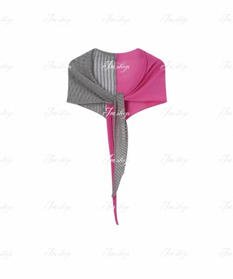 Shawl Halter Neck Tops