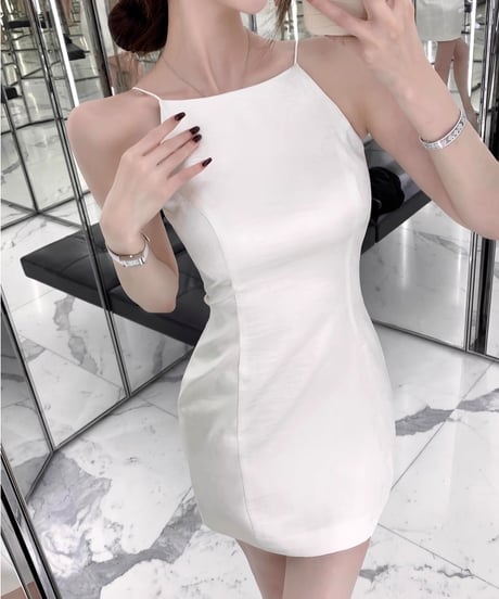 Pearl Satin Jacquard Dress