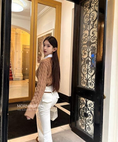 High-Waist Belt Flare Denim Pants【ロング丈】【ベルト付き】