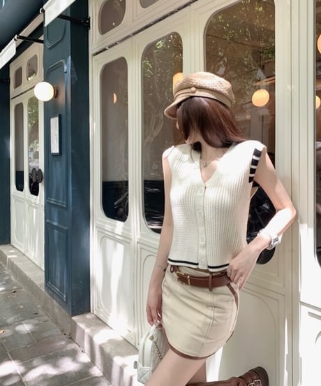 Classic Leather Skirt ＋ Belt