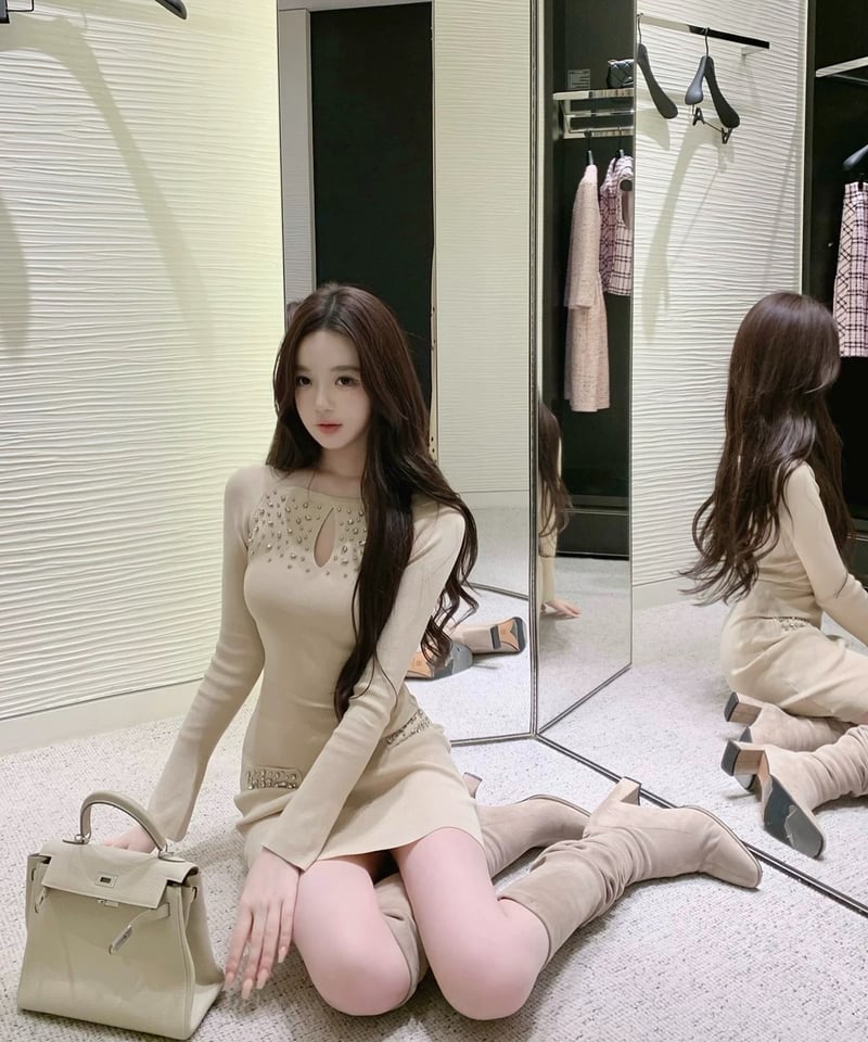 Bijou Knit OP | glancetokyo