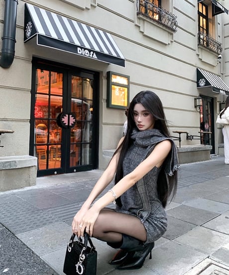 Check Wool OP & Muffler Set
