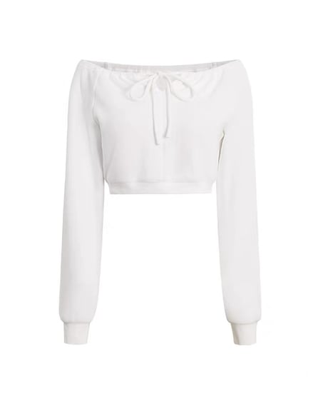 Off-shoulder Cropped Setup