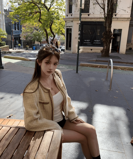 Feminine Chain Jaket【※在庫あり5日以内配送】