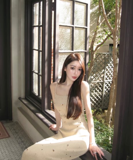 Sequins  Bijou Knit Long OP