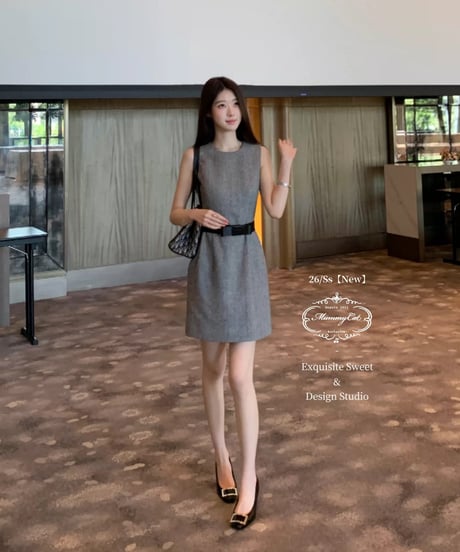 Shining Wool Dress