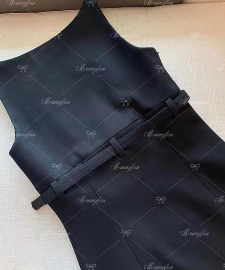 High Waist Belt Dress