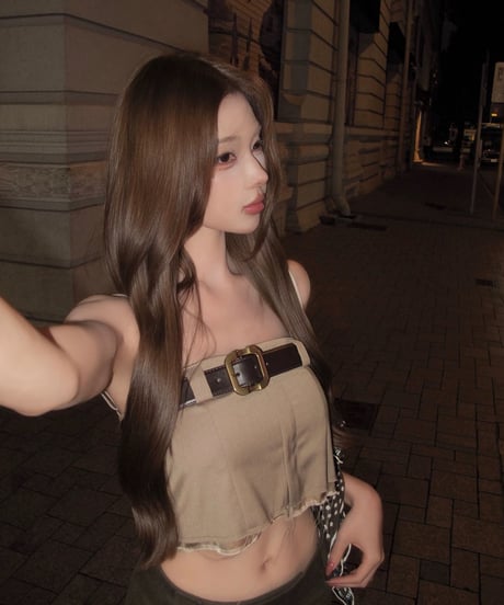 Belt Suit Suspender Tops【ベルト付き】