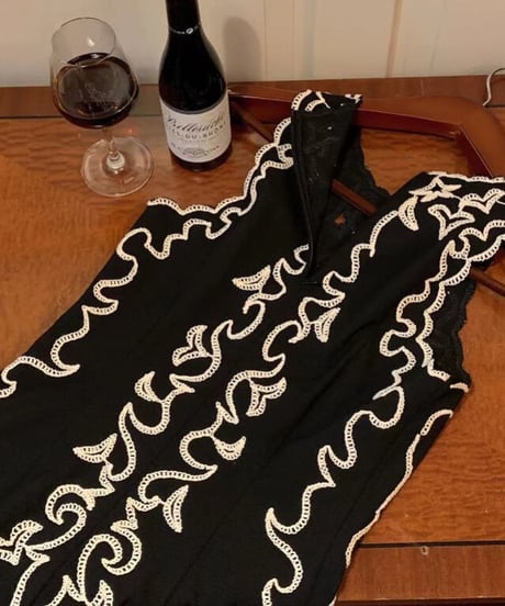 Luxury Embroidery Dress OP