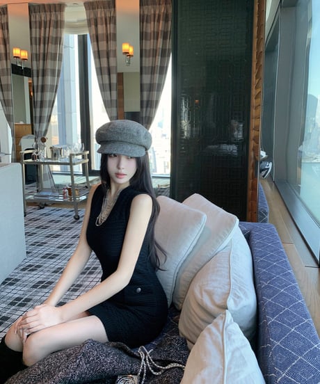 No Sleeve Knit OP