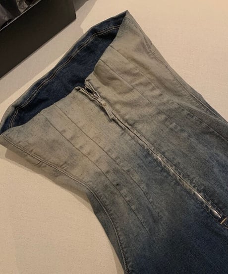 Gradation Denim Dress OP