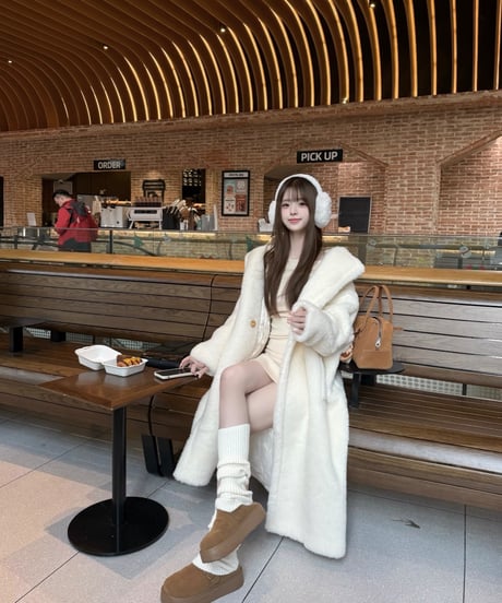 Teddy Bear Fur Coat【White】