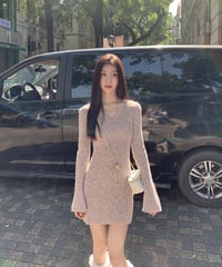 Vneck Mohair Knit OP