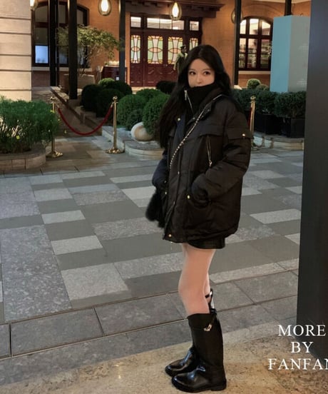 【在庫あり3-5日配送】Strap Long Loose Boots