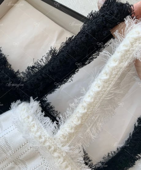 Elegant Texture Dress【White】