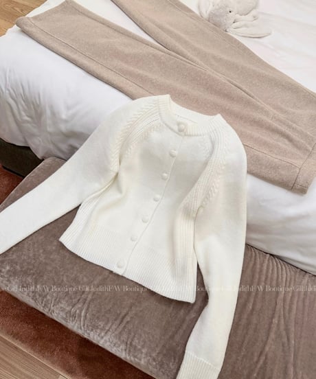 Velvet Knit Cardigan