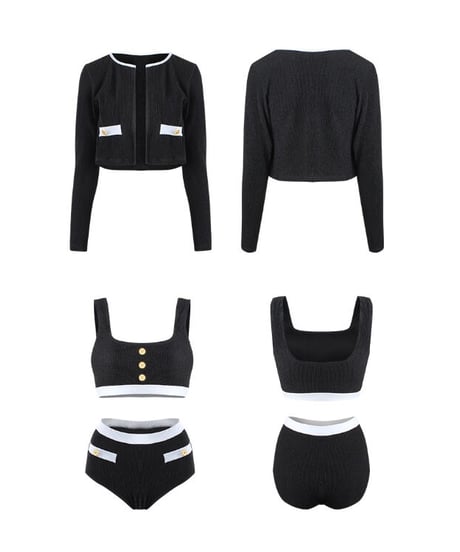 Feminine 3Piece Swim Wear