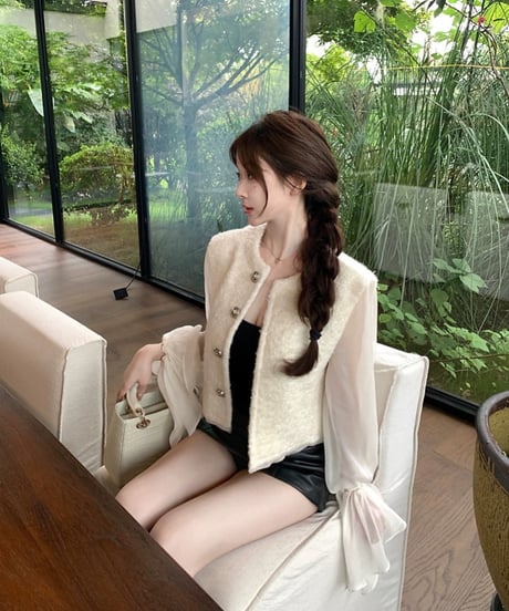 Chiffon Switch Jacket