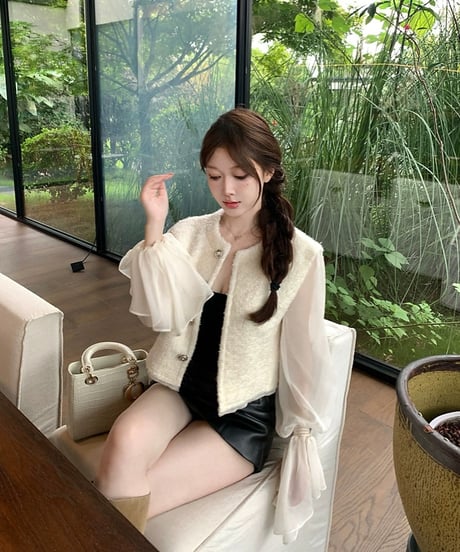 Chiffon Switch Jacket