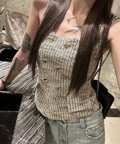Rétro Square Vest