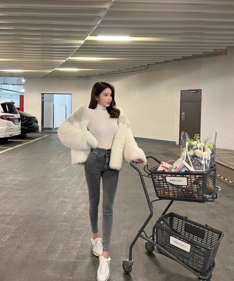 Bi-color Fur Jacket