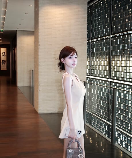 French Sleeveless Dress