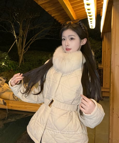 Belt Quilted Jacket