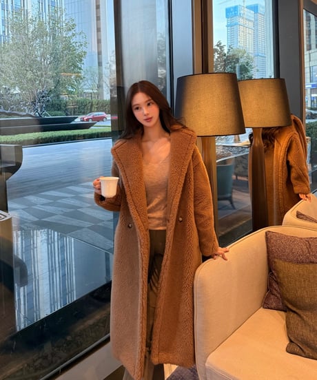 Teddy Bear Fur Coat【※在庫あり5日以内発送】