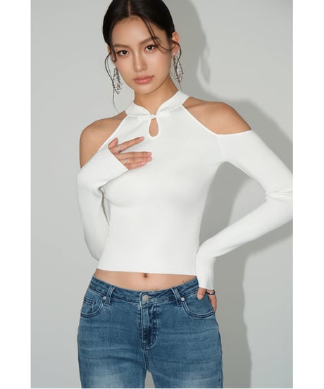Botton Off shoulder Tops