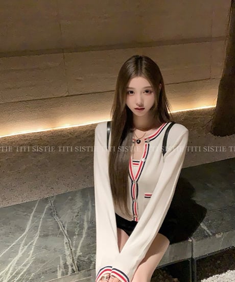 Tricolore Cardigan&Best