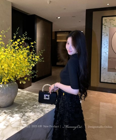 Banquet Rose Skirt Dress