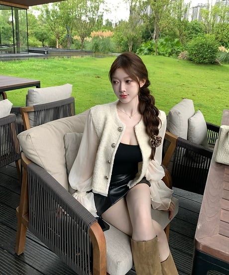 Chiffon Switch Jacket