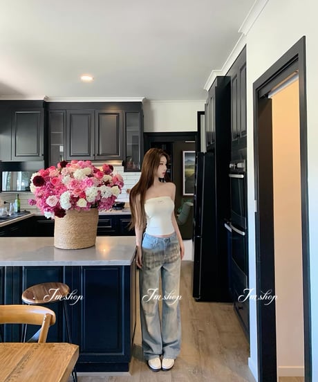 Flower Bandeau Top